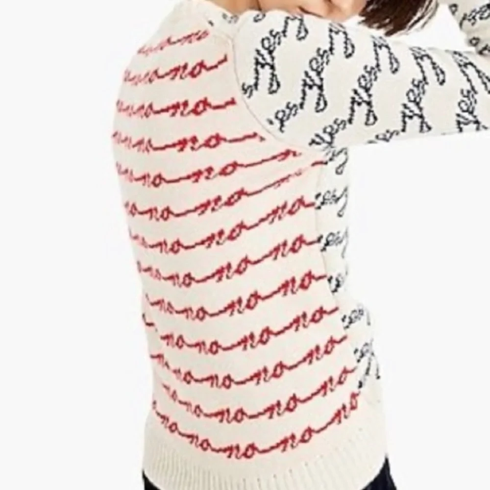 J.Crew Yes/No Sweater in Jacquard XXS